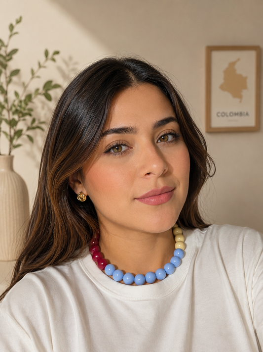 COLLAR TRICOLOR